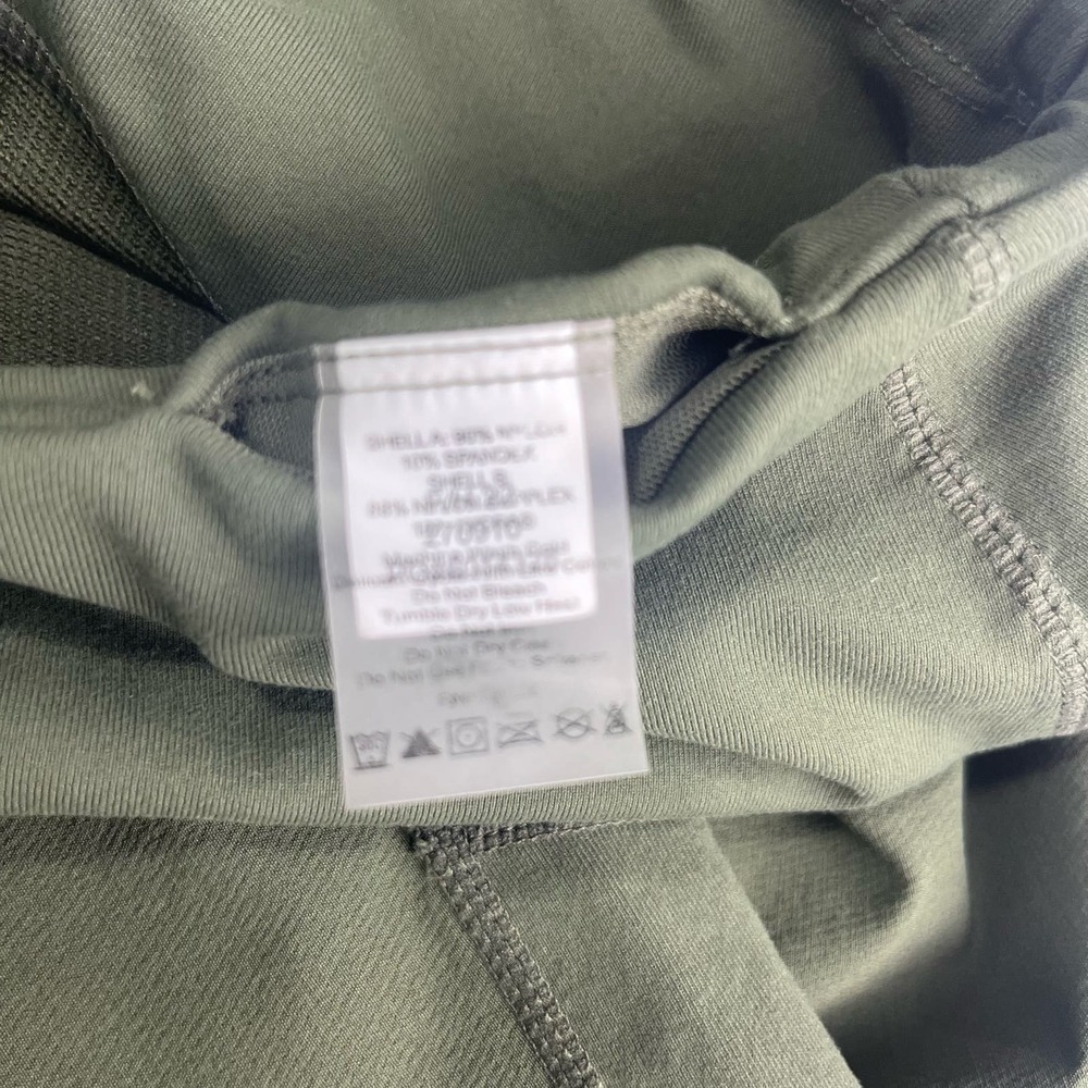 Title Nine Sylvan Hybrid Hiking Tights Leggings Pants Size Medium Olive Green - Picture 10 of 16